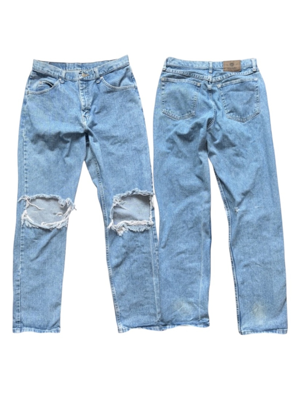 Wrangler Distressed Blue Jeans
